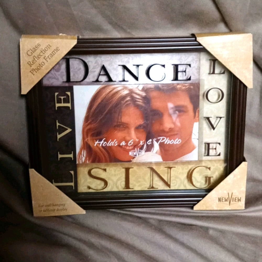 Live Love Dance Sing 4x6 picture frame